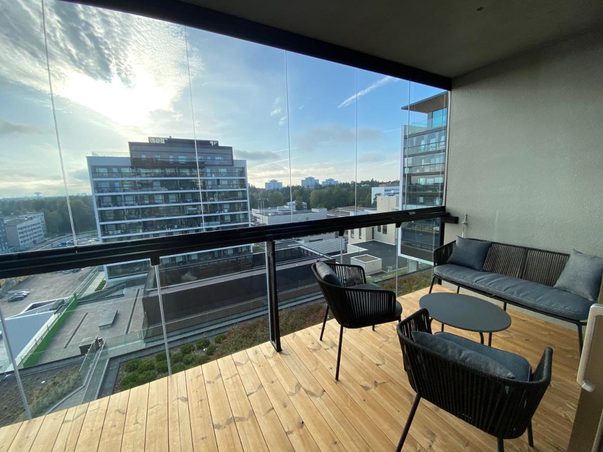 Ainoa Shopping Center Apartments - Tapiola Espoo Dış mekan fotoğraf